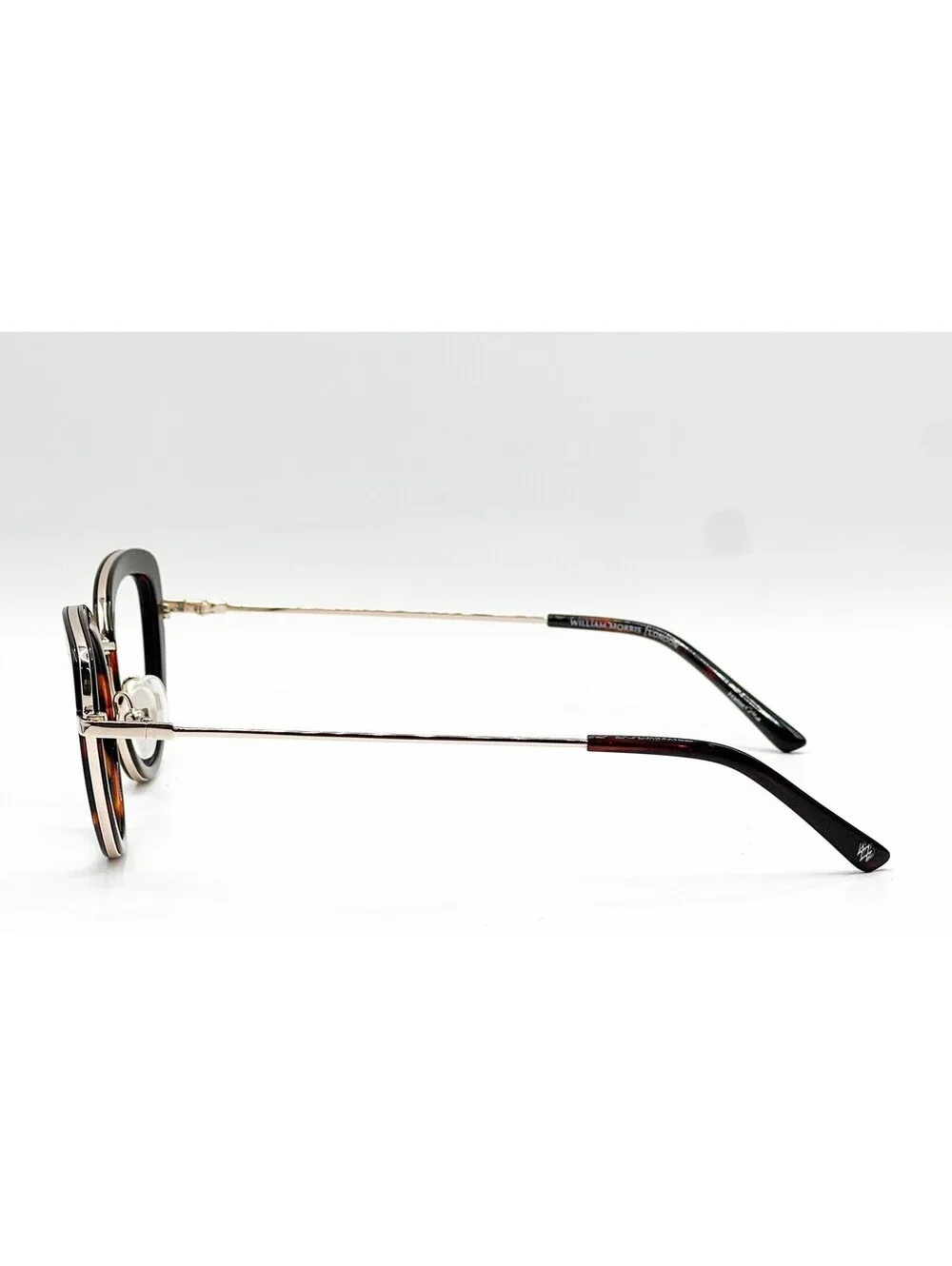 William Morris Ln50150 C1 Black Brown Authentic Eyeglasses 50-20-140